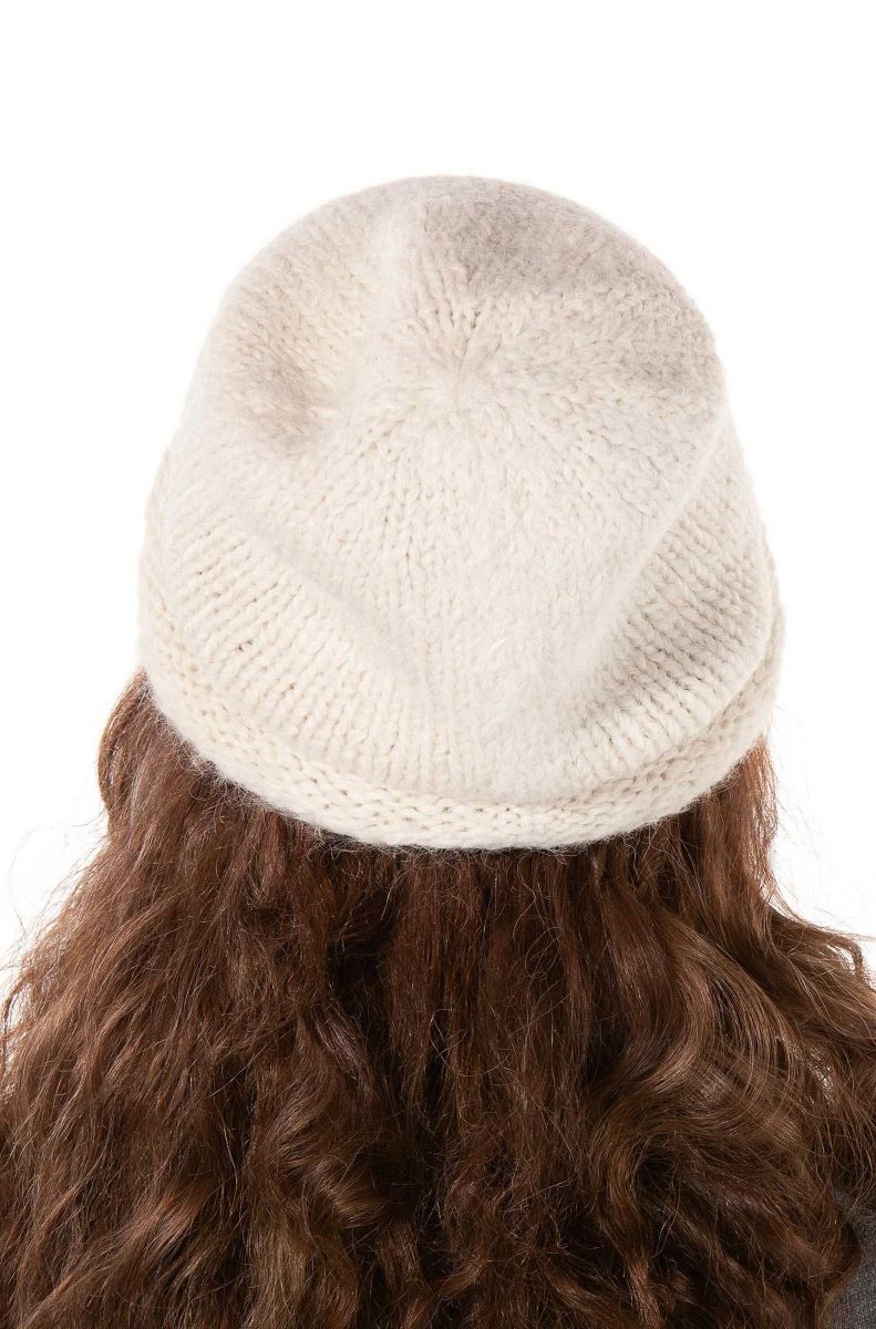 Mössa i fin alpackaull