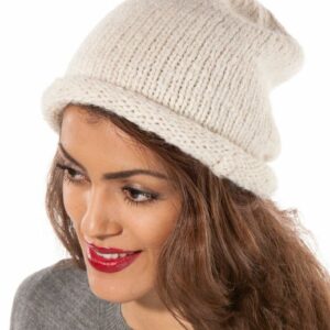 Mössa i fin alpackaull