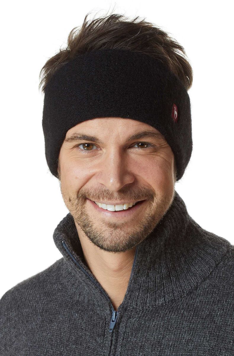 Pannband-i-alpackaull-Svart