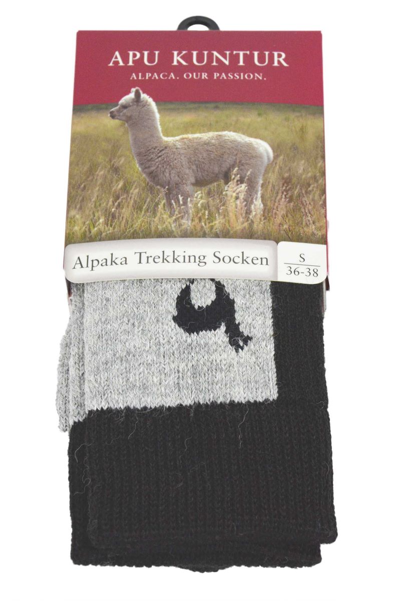 Vandringsstrumpor av alpackauull - Bild 4